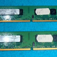 Set ram Kingston 2 GB (2x1GB) KVR667D2N5/1G