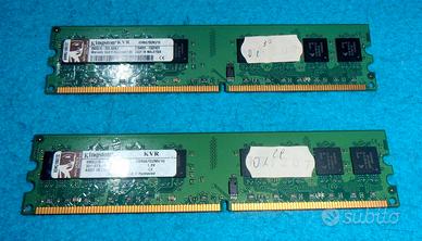 Set ram Kingston 2 GB (2x1GB) KVR667D2N5/1G