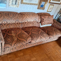 Divano di design anni 70 Molteni a 3 sedute