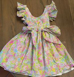 Jacadi Paris Vestito Floreale bambina 5 anni