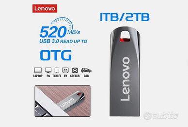 CHIAVETTA USB 2T LENOVO AD ALTA VELOCITA' USB3