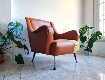 DISP. CONSEGNA ✨ Poltrona vintage, design, anni 50