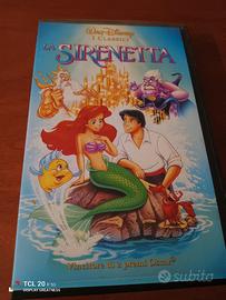 Videocassetta VHS "La Sirenetta"