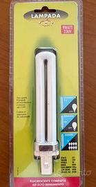 Lampada fluorescente attacco G23