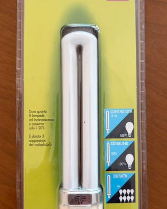 Lampada fluorescente attacco G23