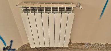 termosifoni di varie dimensioni 