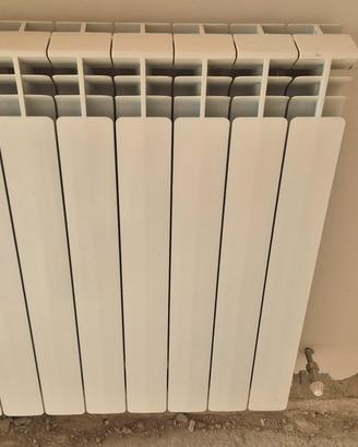 termosifoni di varie dimensioni 