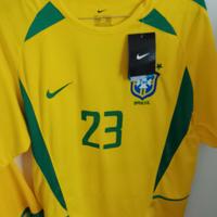 Maglietta Maglia Calcio Brasile Kakà Jersey L