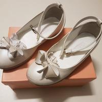 Scarpe ballerina perlato beige nr. 31