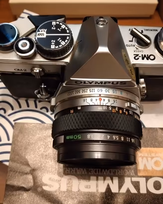 Olympus OM2 Reflex Auto Manuale Zuiko 50 f 1.8