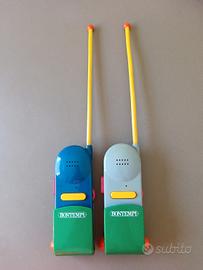 Walkie talkie phones giocattolo vintage 