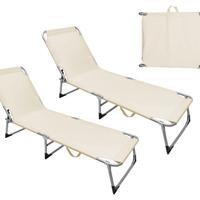 Coppia Lettini prendisole nuovi