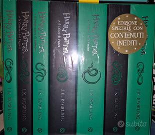 Harry Potter serie completa edizione Serpeverde