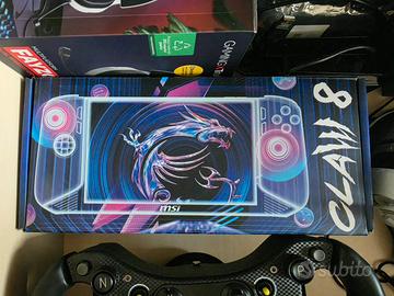 MSI Claw 8 ai+ con ricevuta in garanzia 