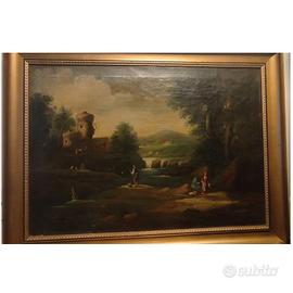 Paesaggio romantico europeo XIX secolo