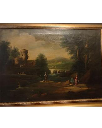 Paesaggio romantico europeo XIX secolo