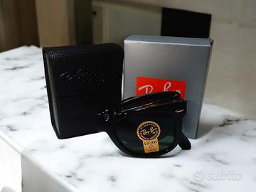 Ray-Ban Folding Wayfarer Misura 50 22 Lenti verdi 