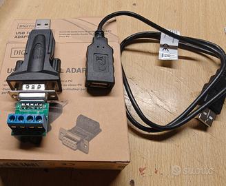 DIGITUS addattore da USB a seriale RS485 con cavo