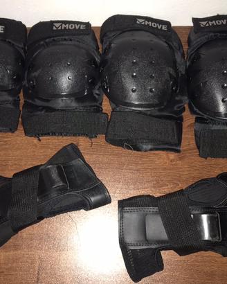 Set protezioni sportive