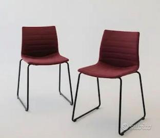 n.2 pz. sedia mod.Kanvas by Gaber