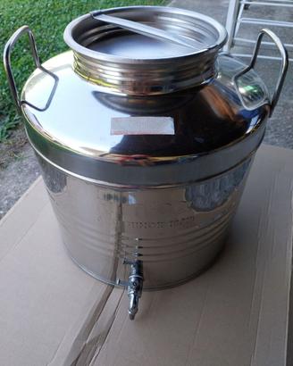 Bidone acciaio inox 30 litri