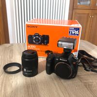 Fotocamera digitale reflex Sony a200
