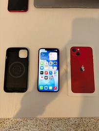 IPhone 13 128GB RED con scatola e accessori