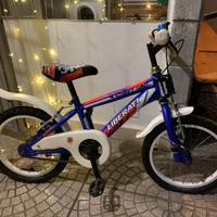 Bici bambino 16" liberati con accessori