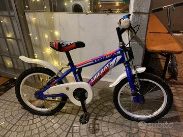 Bici bambino 16" liberati con accessori
