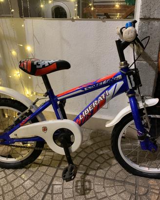 Bici bambino 16" liberati con accessori