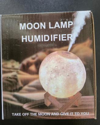 Lampada umidificatore luna