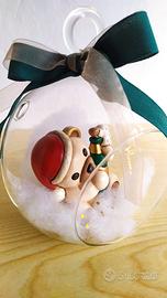 Addobbo natalizio palla di natale + orsetto THUN