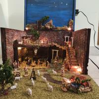 presepe in miniatura 