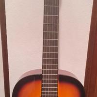 Chitarra + poggiapiede + portachitarra