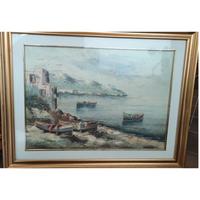 Olio su tela firmato Renzo Corsini con autentica