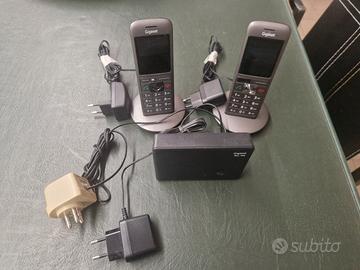 2 Cordless Gigaset CL660H + DECT BOX100