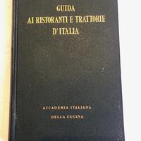 Guida ai ristoranti e trattorie d' italia 1961