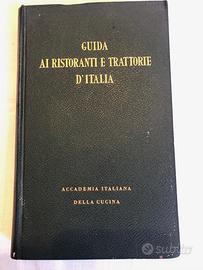 Guida ai ristoranti e trattorie d' italia 1961