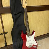 Chitarra elettrica Eko Guitars S-300 chrome red.