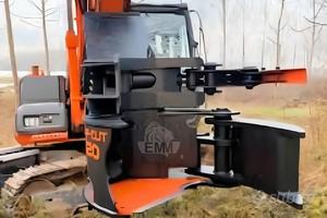 Cesoia forestale per escavatori 150/200 q.li