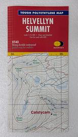 Harvey - Helvellyn Summit - Mappa Nuova