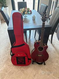 chitarra acustica elettrica