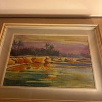 Dipinto religioso 1912 – olio su tela con cornice