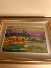 Dipinto religioso 1912 – olio su tela con cornice