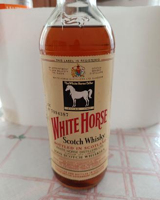 whisky White horse  anni 70