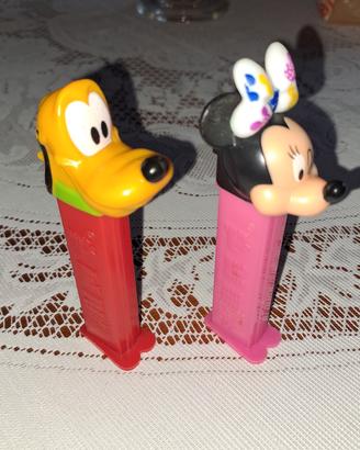 Vintage Mini Mouse e Pluto Pez Dispenser Candy Toy