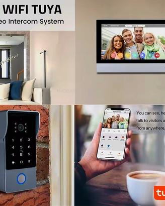 videocitofono smart Tuya wifi-fi 1080p