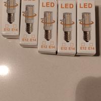 Lampadine led E14 3W bianco caldo 5 pezzi 