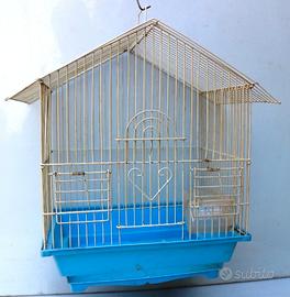 Vecchia gabbia per uccellini – anni 60