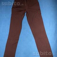 Pantalone donna REPLAY tessuto stretch marrone